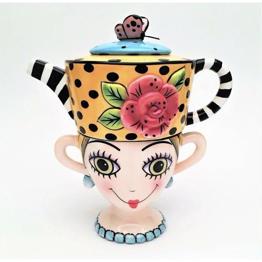 Babs High Social Tea-4-One Set, 'Lady Lux' NEW In Gift Box